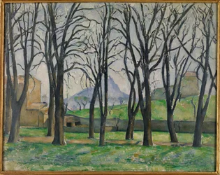 Kastanienbäume in Jas de Bouffan, ca. 1885-86